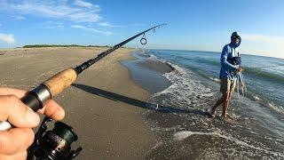 Beach Fishing for Summertime Snook on Artificial...