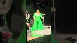Patti LaBelle talks God & Jesus: You Are My Friend in her costume change into a beautiful green gown