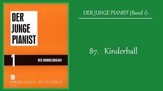 DER JUNGE PIANIST (Band 1) - Nr. 87 - Kinderball