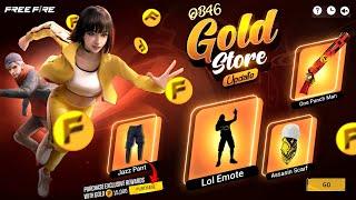 New Items in Gold Store | Free Fire New Event | Ff New Event l Ob46 Update free fire