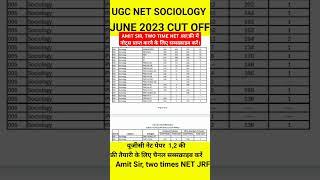 2024 में NET/JRF पास करने के लिए कितने Marks चाइए|NET exam me kitne marks chahiye|Sociology