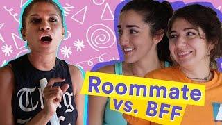 The Difference Between Living with Your ROOMMATE vs Your BFF | mitú