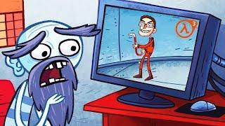 ЗАТРОЛЛИЛ ВСЕ ВИДЕОИГРЫ! Дождался Half-Life 3 и Поймал Пукачу в Игре Troll Face Quest Video Games