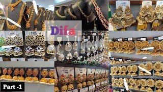 Difa  Part -1| Tnagar shopping | Earings & Bridal set