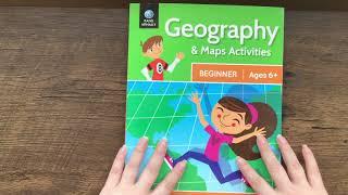 Geography & Maps Activity Book  - Beginner Ages 6+