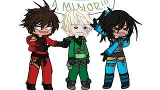 A MINORRRR (not like us) ll Ninjago ll RGB Siblings ll TW ️ Swearing