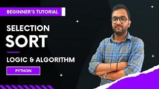 Selection Sort | Python | Hindi