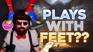 The Best FEET Player in osu! - MrDinklepuss