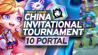 I Hit 10 Portal in China’s Invitational Global Cup! | Rank 1 TFT Set 12