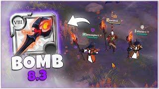 8.3 BRIMSTONE BOMBSQUAD POV | CHIPS | EQMS | Albion Online ZVZ