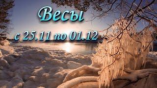 Весы Таро прогноз на неделю с 25.11 по 01.12.2024.