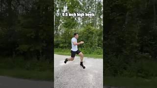 Sprinting in different types of footwear. Part 2
