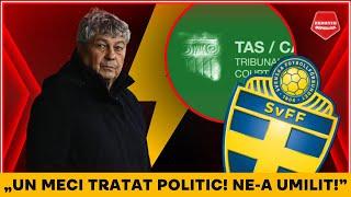 Mircea Lucescu A RABUFNIT IN DIRECT dupa decizia UEFA! „Suedia CERSESTE! N-AI VOIE!”