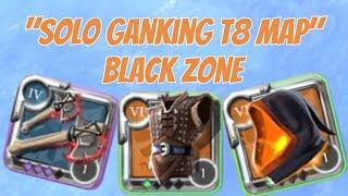 Solo Ganking Black Zone T8 Map in 30 minutes | How much profit | Albion Online Mobile Gameplay