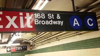 NEW!!! Renovated NYCT GRAND IRT STATION @ 168th  Street pt2