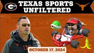 Texas Sports Unfiltered | LIVE | 10/17/24 | Texas Longhorns Football | Georgia Preview | NFL | SEC