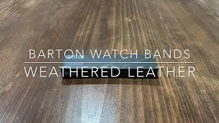 Barton Weathered Leather Quick Release BOGO Part 1