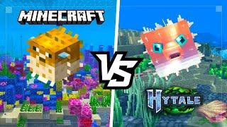 Hytale Oceans vs Minecraft Oceans | Pufferfish