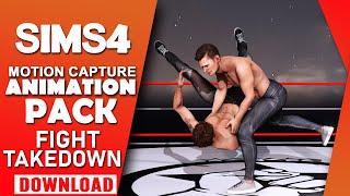 The Sims 4 | "Fight And Takedown" Animation Pack | Download