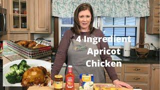 4 Ingredient Apricot Chicken