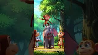 Cute Chotu Hathi #cute #hathi #poem #ai #shorts #videos #video #youtubeshorts #shortsvideo