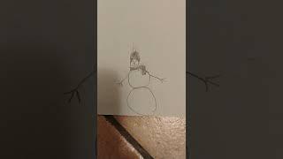 Come disegnare un pupazzo di neve