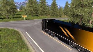 ETS2 GAMEPLAY - Oslo to kristiansand (Norway)