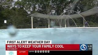 Ways to stay cool during first heat wave of the year