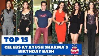 Top 15 Celebs at Ayush Sharma's Birthday Bash | @KaunBolaaBollywood