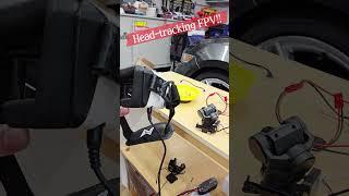 HD, head-tracking, fpv!!!  Seriously, this is epic!  #caddxfpv