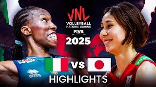  JAPAN vs ITALY  | HIGHLIGHTS | Women's VNL 2025