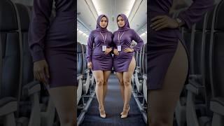 Emerald Poise:Two Pretty Dubai Princesses’s Airport Confidence | #women Vlog #shorts #sheikhamahra