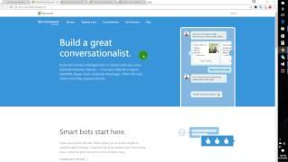 Microsoft Bot Framework Tutorial - Bot Application & Emulator