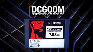 Enterpreise SSD mit hardwarebasiertem Stromausfallschutz – SSD der Kingston DC600M Serie