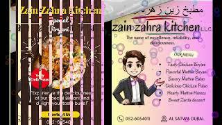 Welcome to Zain Zahra Kitchen