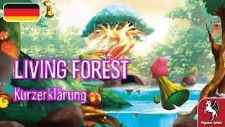 LIVING FOREST |DE| Teaser mit Kurzerklärung | Pegasus Spiele | Kennerspiel des Jahres 2022