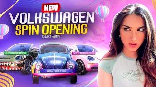 NEW VOLKSWAGEN LUCKY SPIN OPENING || VW BEETLE || VW KÄFER SKINS || PUBG MOBILE