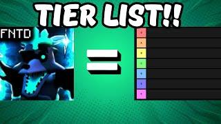 FIVE NIGHTS TD TIER LIST (REMASTERED)