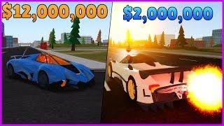 $12,000,000 EGOISTA VS $2,000,000 ZONDA R | ROBLOX: Vehicle Simulator