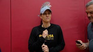 Fever coach Stephanie rejoins team in Las Vegas; interviews with Caitlin Clark, Sophie Cunningham