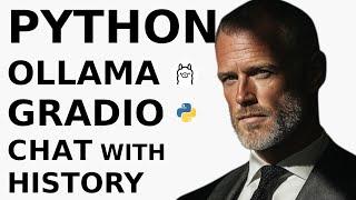 Conversational AI Magic: Create a Chat with History using Python, Llama, and Gradio