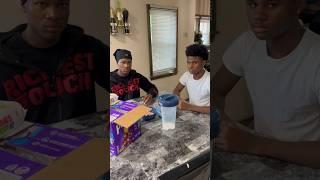 My son and nephew accidentally drunk the wrong milk ‍️ @Mak2player