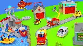 Fire Truck Toys : Fireman Sam Toy Vehicles for Kids