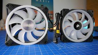 Corsair QL120 VS LL120: What's the difference between these RGB fans?