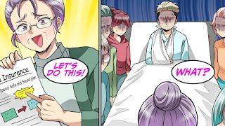 A relative was trying to increase her sales by pushing insurance onto us... [Manga Dub]