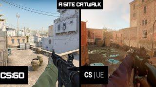 CS:GO vs CS Unreal Engine - [Map Download]