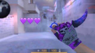 Karambit Purple Camo