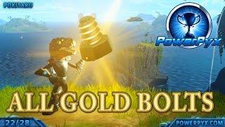 Ratchet & Clank 2016 - All Gold Bolt Locations (Ultimate Explorer Trophy Guide)