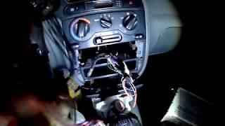 Подключаем автомагнитолу  китайский Pioner 3016с в  Daewoo Lanos