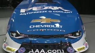 John Force unveils brand NEW Chevrolet Funny Car body #NHRA